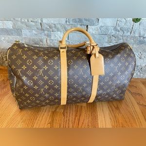 Authentic Louis Vuitton Keepall 55